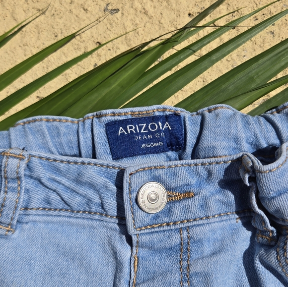 Arizona Jean Company Sky Blue Denim Jeggings - Picture 2 of 3